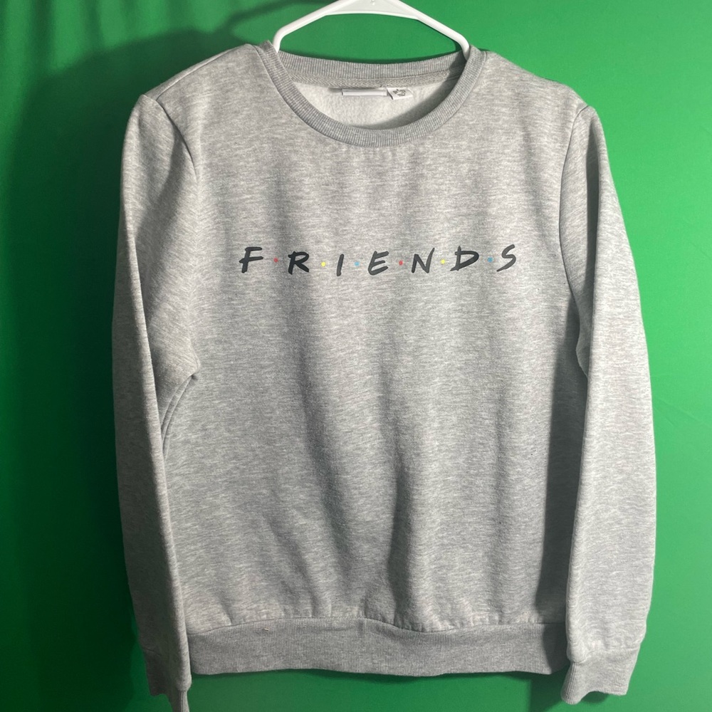 Friends theme sweatshirt(light-gray)